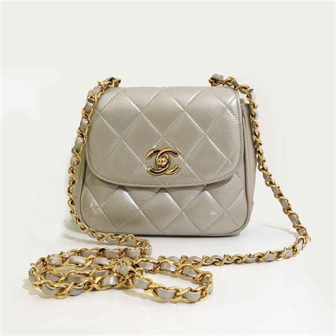 mini gold chanel bag|Chanel small cross body bag.